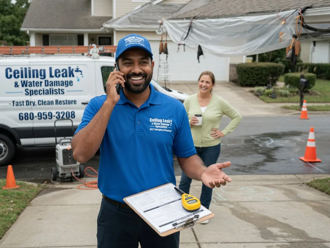 Ceiling Leak Cleanup Tidioute, PA FAQs